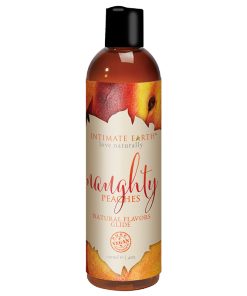 Intimate Earth Naughty Peach Pleasure Glide 120 Ml/4 Oz