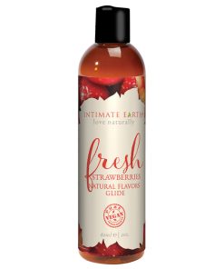 Intimate Earth Fresh Strawberries Pleasure Glide 60 Ml/2 Oz