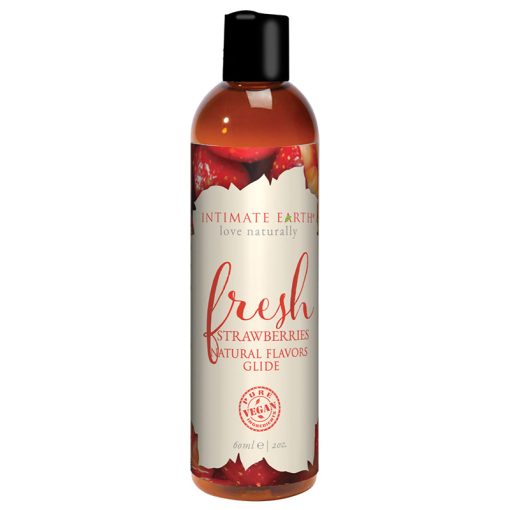 Intimate Earth Fresh Strawberries Pleasure Glide 60 Ml/2 Oz