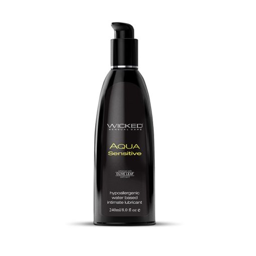 Wicked Aqua Sensitive Water-Based Lubricant 8.5 Oz.