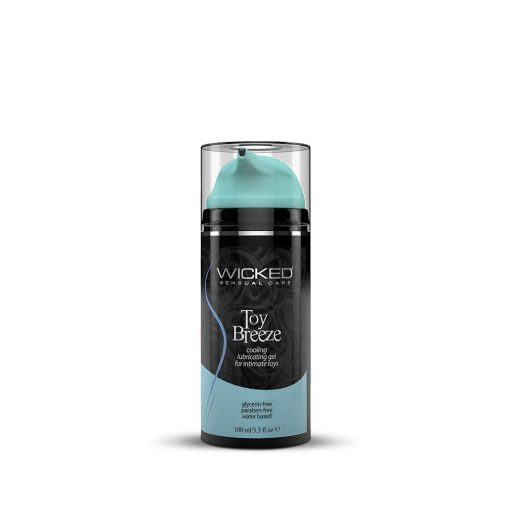 Wicked Toy Breeze Cooling Lubricant Gel For Toys 3.3 Oz.