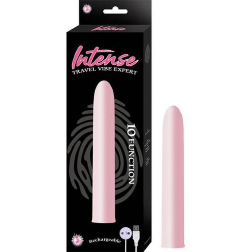 Intense Travel Vibe Exper T10 Function Usb Rechargeable Waterproof Pink