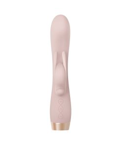 Evolved Golden Bunny – Rose Gold Silicone Rabbit Vibrator, Waterproof