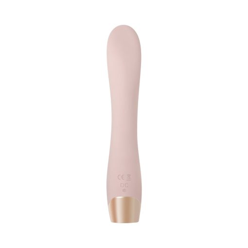 Evolved Golden Bunny – Rose Gold Silicone Rabbit Vibrator, Waterproof - Image 6