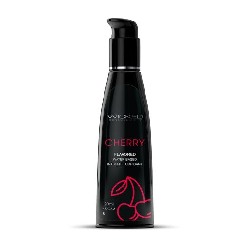 Wicked Aqua Cherry Water-Based Lubricant 4 Oz.