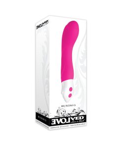 Evolved Buxom G Rechargeable Silicone G-Spot Vibrator Pink