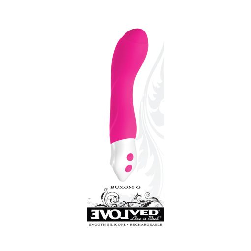 Evolved Buxom G Rechargeable Silicone G-Spot Vibrator Pink - Image 8