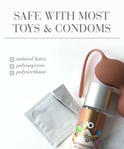 Jo Candy Shop Butterscotch Flavored Water-Based Lubricant 2 Oz.