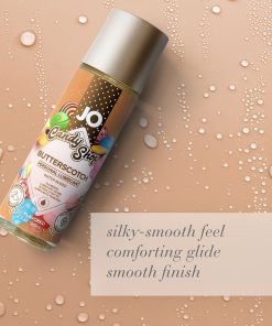 Jo Candy Shop Butterscotch Flavored Water-Based Lubricant 2 Oz.