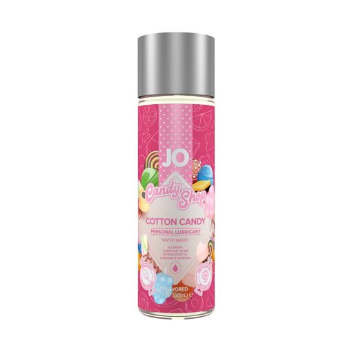 Jo Candy Shop Cotton Candy Flavored Water-Based Lubricant 2 Oz.