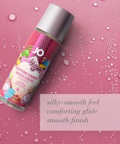 Jo Candy Shop Cotton Candy Flavored Water-Based Lubricant 2 Oz.