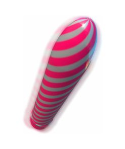 Classix Sweet Swirl 8 In. Slimline Vibrator Pink