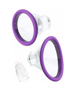 Fantasy For Her Her Ultimate Pleasure Dual-Ended Vibrator With Licking Suction Purple