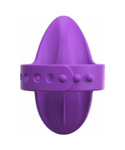 Fantasy For Her Rechargeable Adjustable Silicone Her Finger Vibe Purple