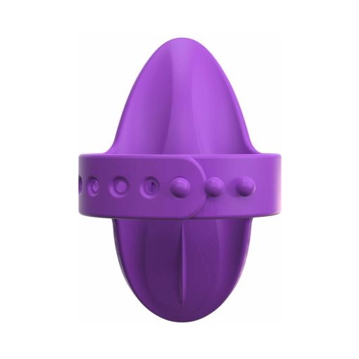 Fantasy For Her Rechargeable Adjustable Silicone Her Finger Vibe Purple - Image 4