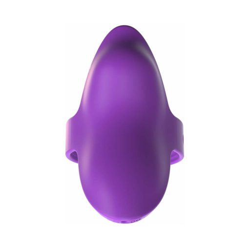 Fantasy For Her Rechargeable Adjustable Silicone Her Finger Vibe Purple - Image 5