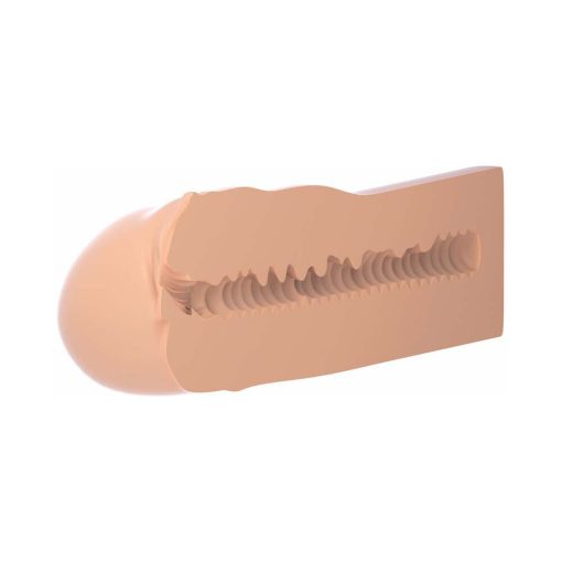 Pdx Fuck Me Silly To Go Horny Fuckslut Vaginal Mega Stroker Beige - Image 6