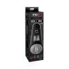 Pdx Elite Ultimate Milker Gyrating Suction Stroker With Audio And Suction Cup Clear/Black