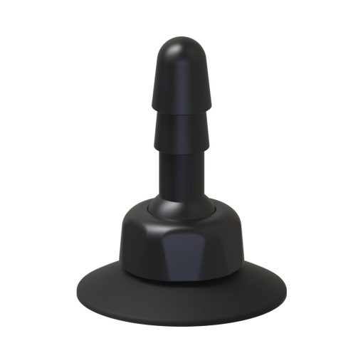 Vac-U-Lock - Deluxe 360° Swivel Suction Cup Plug- Black - Image 2