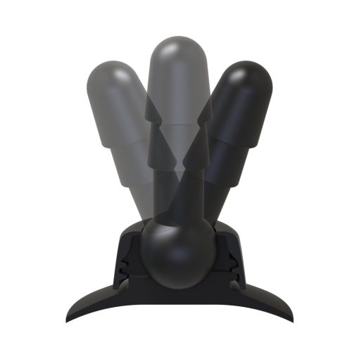 Vac-U-Lock - Deluxe 360° Swivel Suction Cup Plug- Black - Image 6