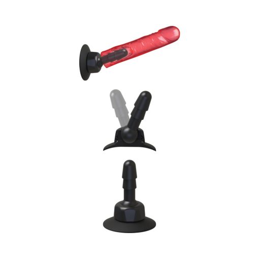 Vac-U-Lock - Deluxe 360° Swivel Suction Cup Plug- Black - Image 8