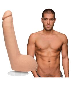 Signature Cocks - Xander Corvus - 9In Ultraskyncock W/Removable Vac-U-Lock Suction Cup Vanilla