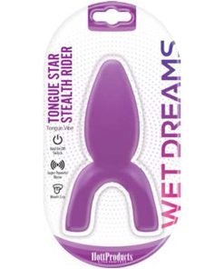 Wet Dreams Tongue Star Stealth Rider- Purple