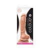 Colours Dual Density 8 In. Dildo Beige