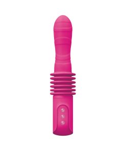 Inya Deep Stroker Rechargeable Thrusting Vibrator Pink