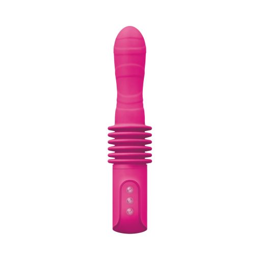 Inya Deep Stroker Rechargeable Thrusting Vibrator Pink - Image 4