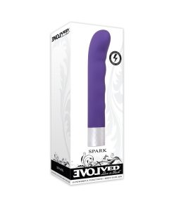 Evolved Spark Rechargeable G-Spot Vibrator Purple