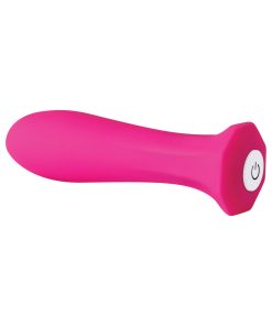 Evolved The Queen Rechargeable Silicone Mini Vibrator Pink