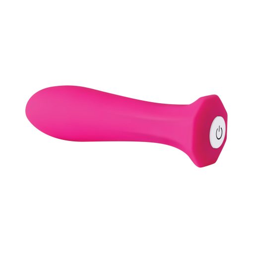 Evolved The Queen Rechargeable Silicone Mini Vibrator Pink - Image 4
