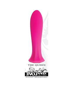 Evolved The Queen Rechargeable Silicone Mini Vibrator Pink