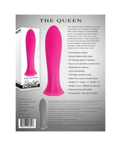 Evolved The Queen Rechargeable Silicone Mini Vibrator Pink