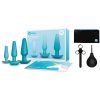 B-Vibe 7-Piece Anal Training & Education Set Teal
