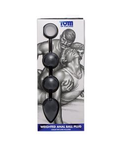 Tom Of Finland Large Silicone Weighted Anal Ball Plug