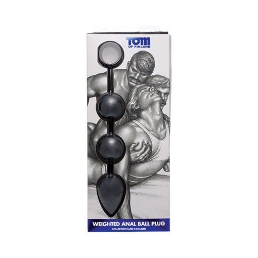 Tom Of Finland Large Silicone Weighted Anal Ball Plug