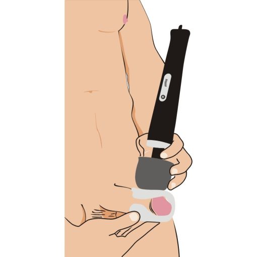 Wand Essentials Vibra-Stroke Wrapped Wand Attachment - Image 7