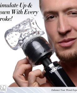Wand Essentials Vibra-Stroke Wrapped Wand Attachment