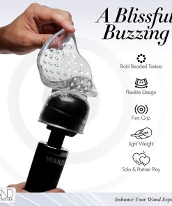 Wand Essentials Vibra-Stroke Wrapped Wand Attachment