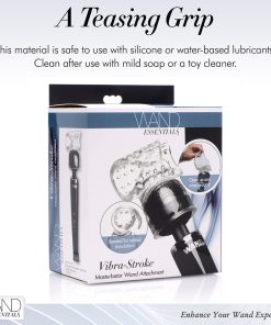 Wand Essentials Vibra-Stroke Wrapped Wand Attachment