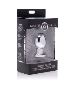 Master Series Small Abyss Steel Hollow Anal Plug
