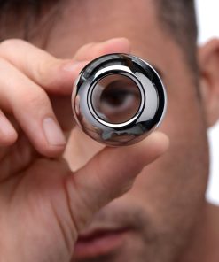 Master Series Small Abyss Steel Hollow Anal Plug