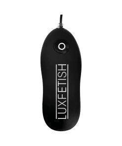 Lux Fetish Unisex Vibrating Hollow Strap-On Dildo Remote-Controlled