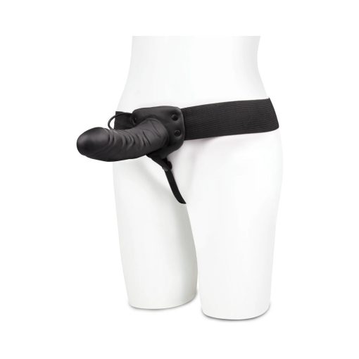 Lux Fetish Unisex Vibrating Hollow Strap-On Dildo Remote-Controlled - Image 6