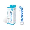 Glas Mr. Swirly 6.5 In. G-Spot Glass Dildo