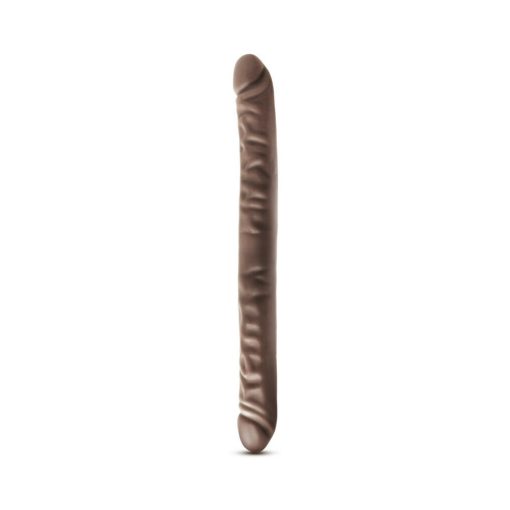 Dr. Skin 18 In. Double Dildo Brown - Image 3