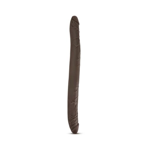 Dr. Skin 16 In. Double Dildo Brown - Image 2
