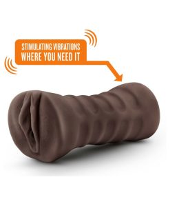 Hot Chocolate Brianna Vagina Stroker With Bullet Vibrator Brown